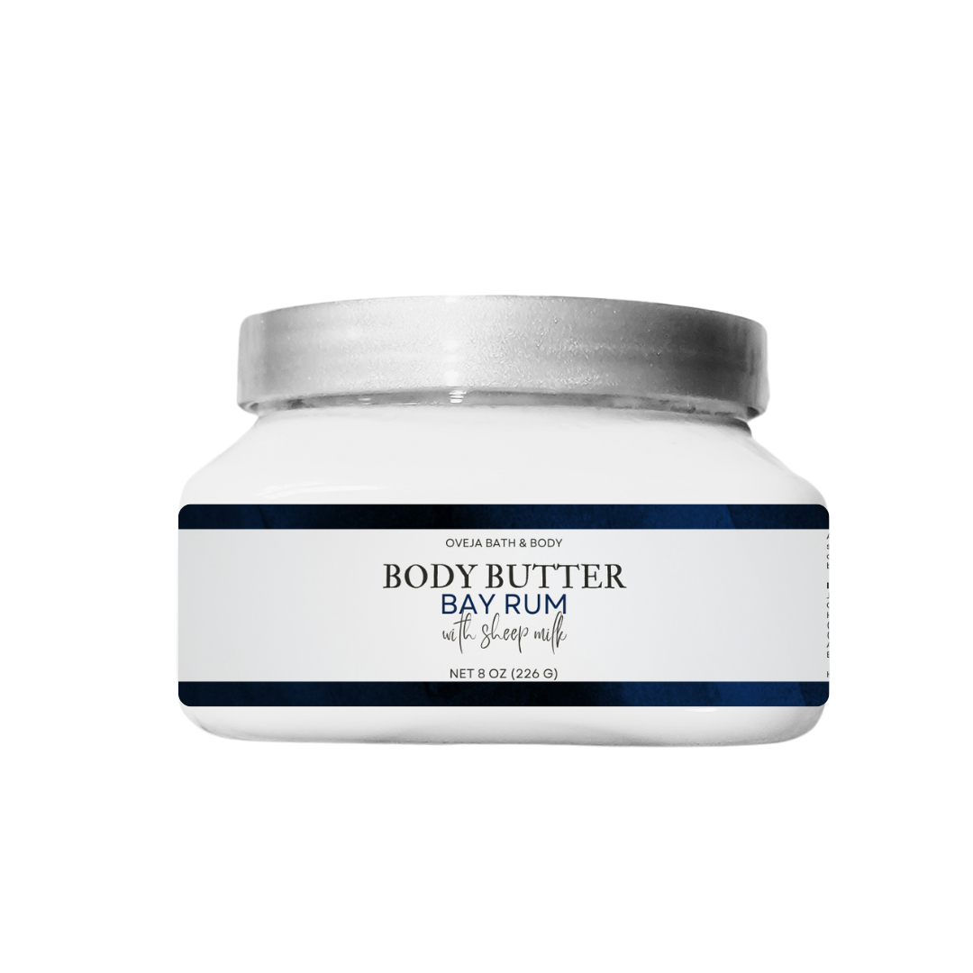 Bay Rum Body Butter with Sheep Milk