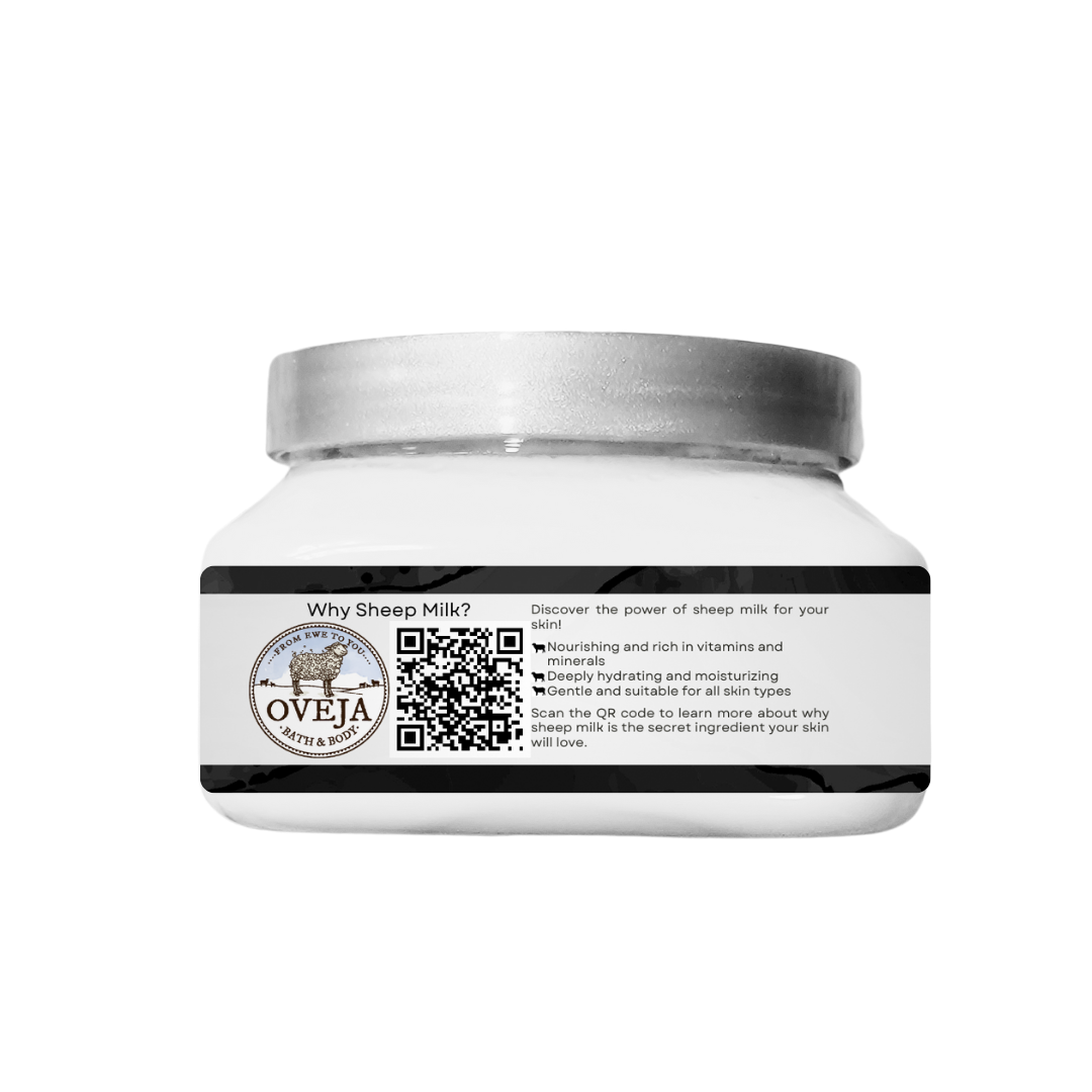 Black Tie Body Butter with Sheep Milk