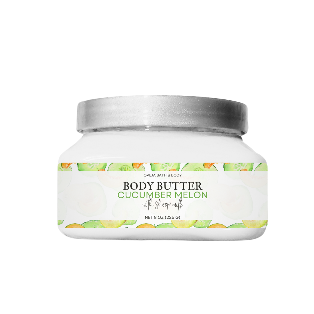 Cucumber Melon Body Butter with Sheep Milk