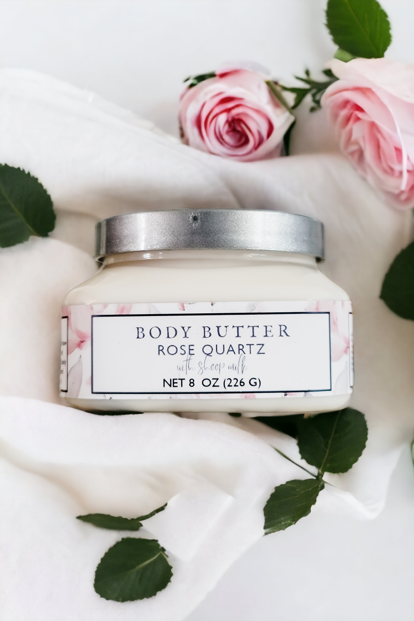 Rose Quartz Body Butter with Sheep Milk