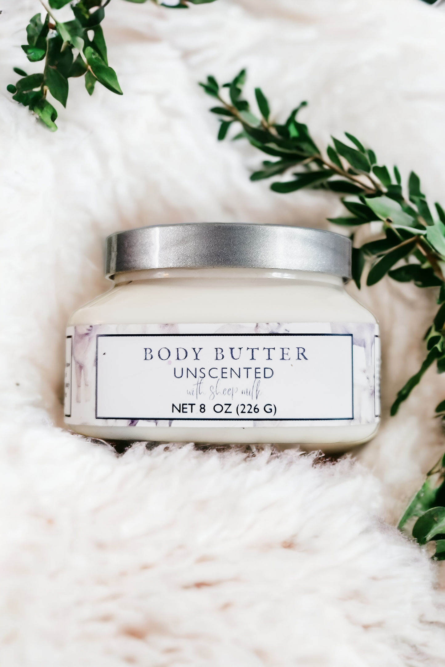 Unscented Body Butter with Sheep Milk
