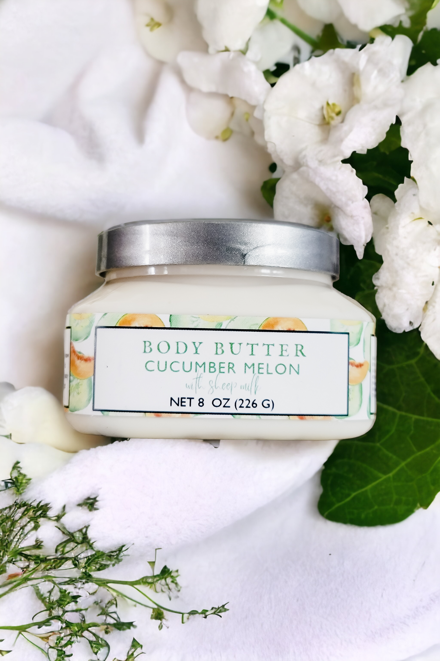 Cucumber Melon Body Butter with Sheep Milk