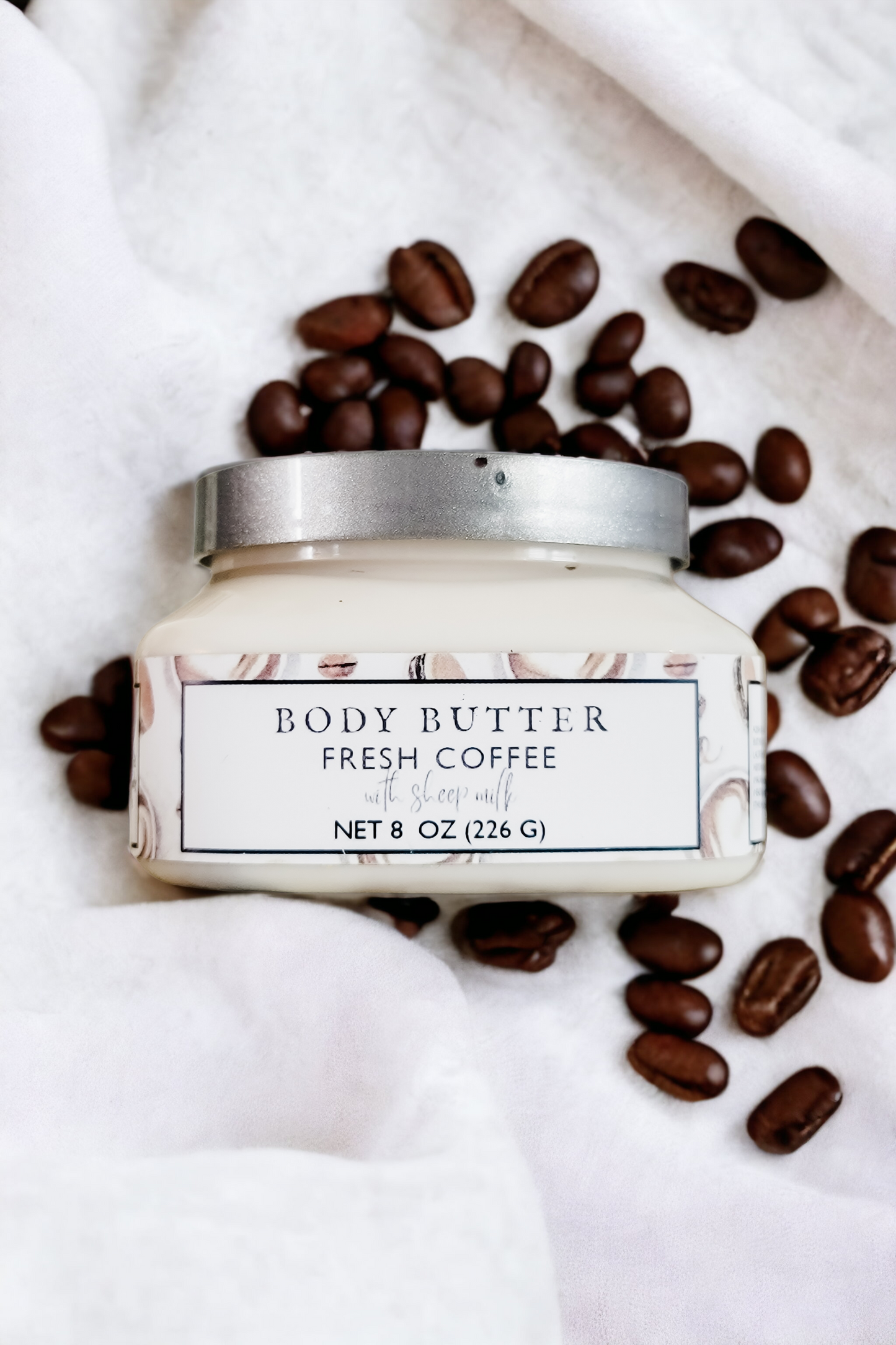 Fresh Coffee Body Butter with Sheep Milk