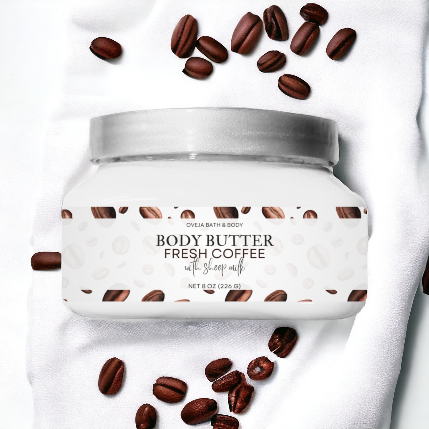 Fresh Coffee Body Butter with Sheep Milk