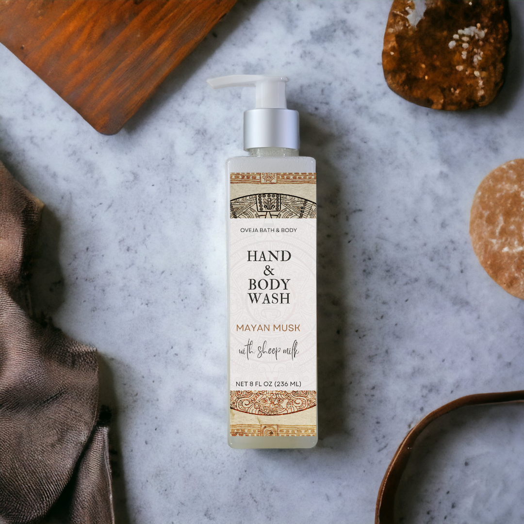 Mayan Musk Body Wash with Sheep Milk