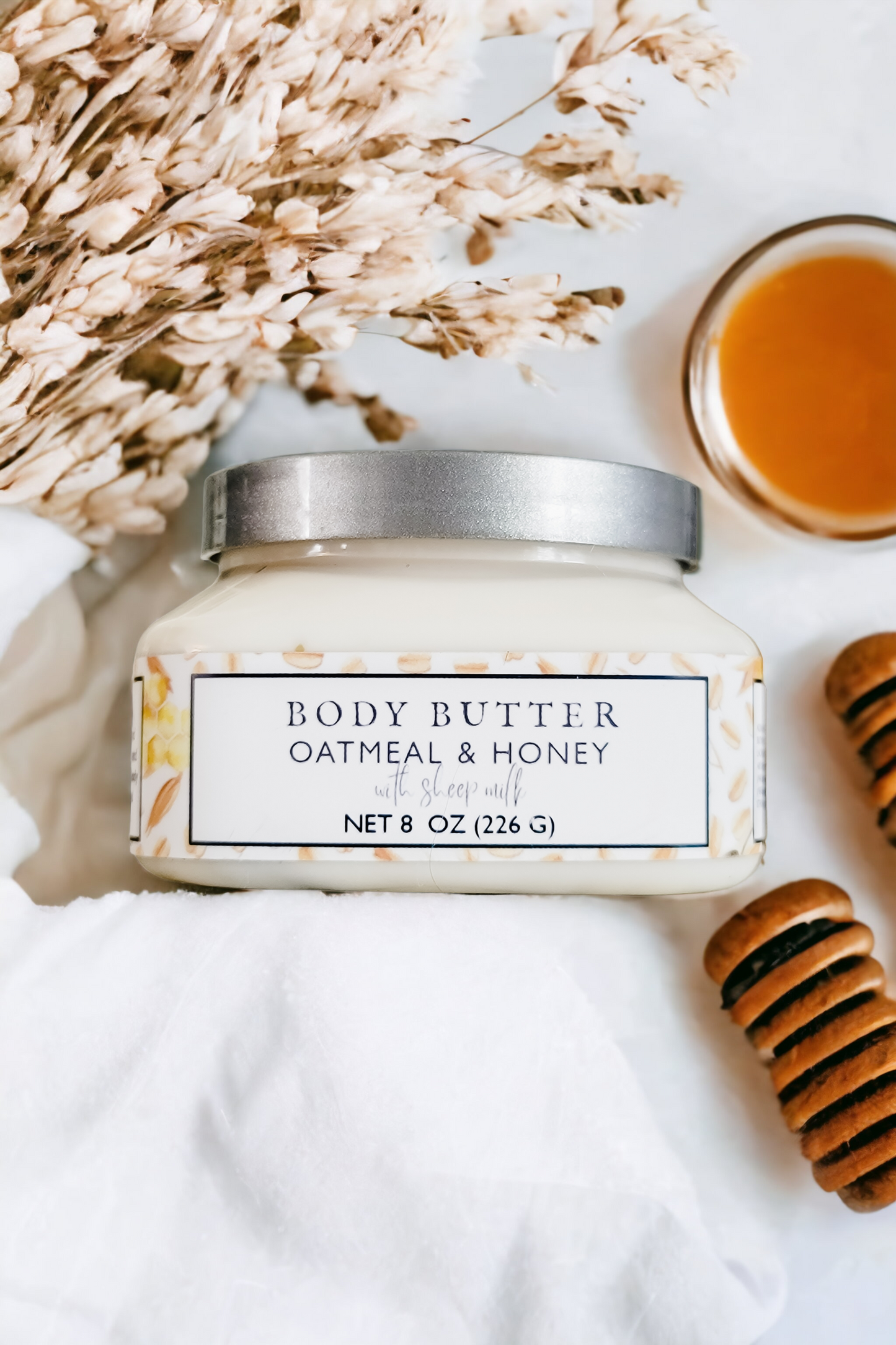 Oatmeal & Honey Body Butter with Sheep Milk