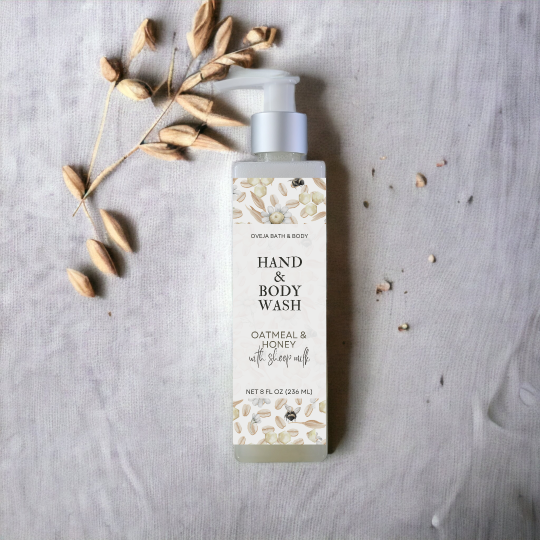 Oatmeal & Honey Body Wash with Sheep Milk