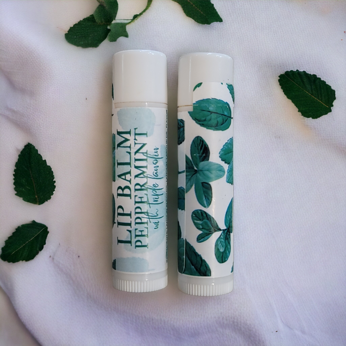 Peppermint Lip Balm with Triple Lanolin