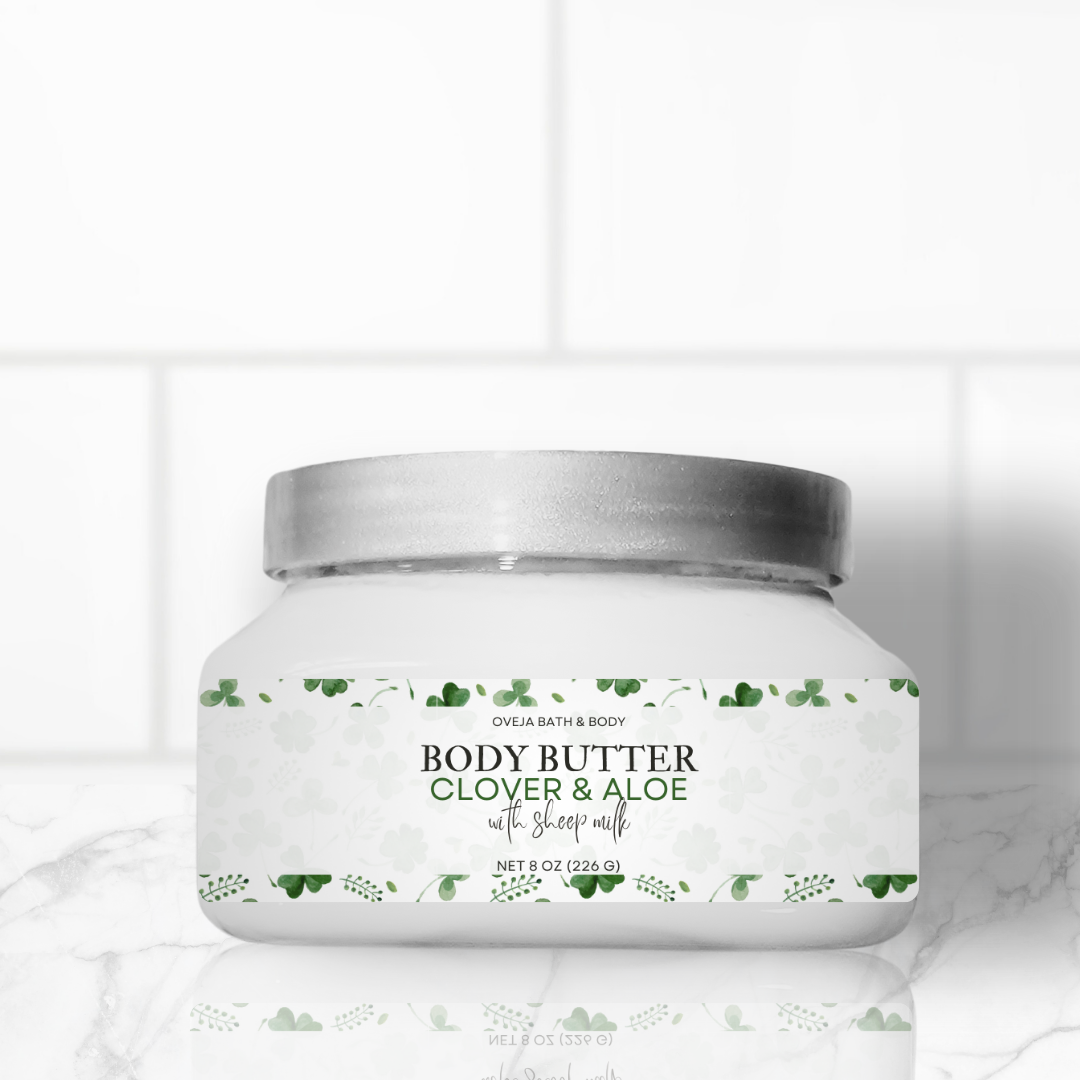 Clover & Aloe Body Butter with Sheep Milk