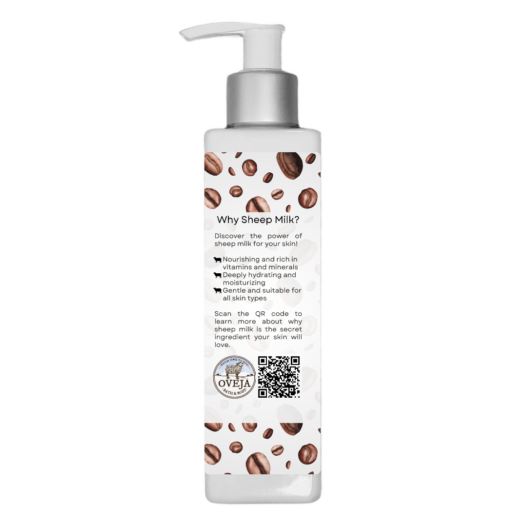 Fresh Coffee Lotion with Sheep Milk