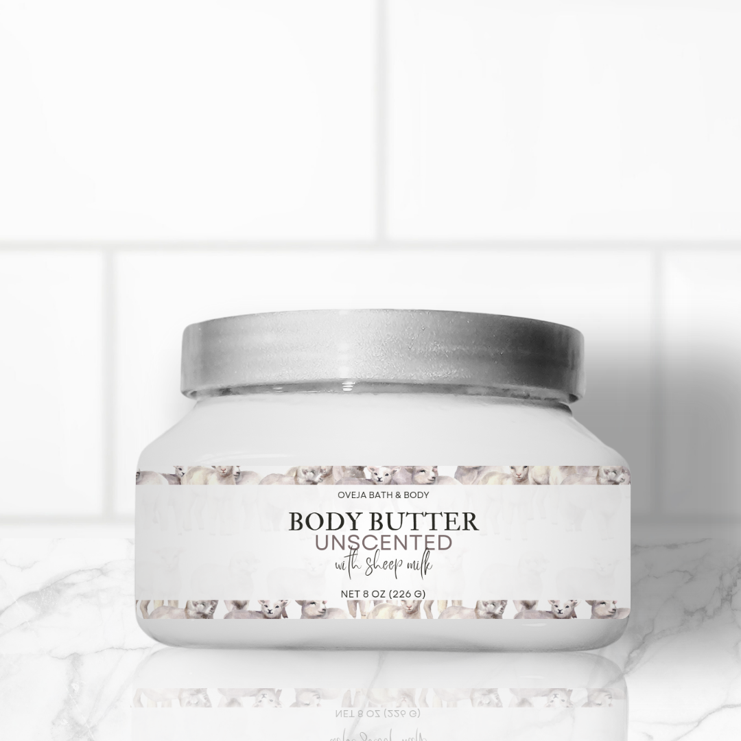 Unscented Body Butter with Sheep Milk