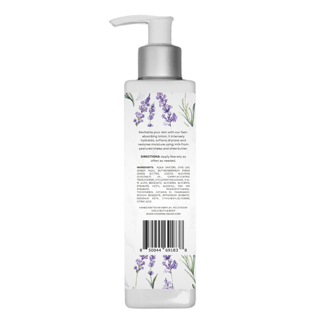 Lavender Lotion with Sheep Milk