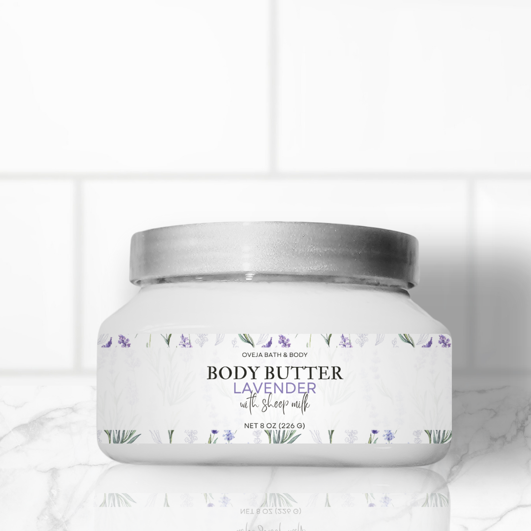 Lavender Body Butter with Sheep Milk