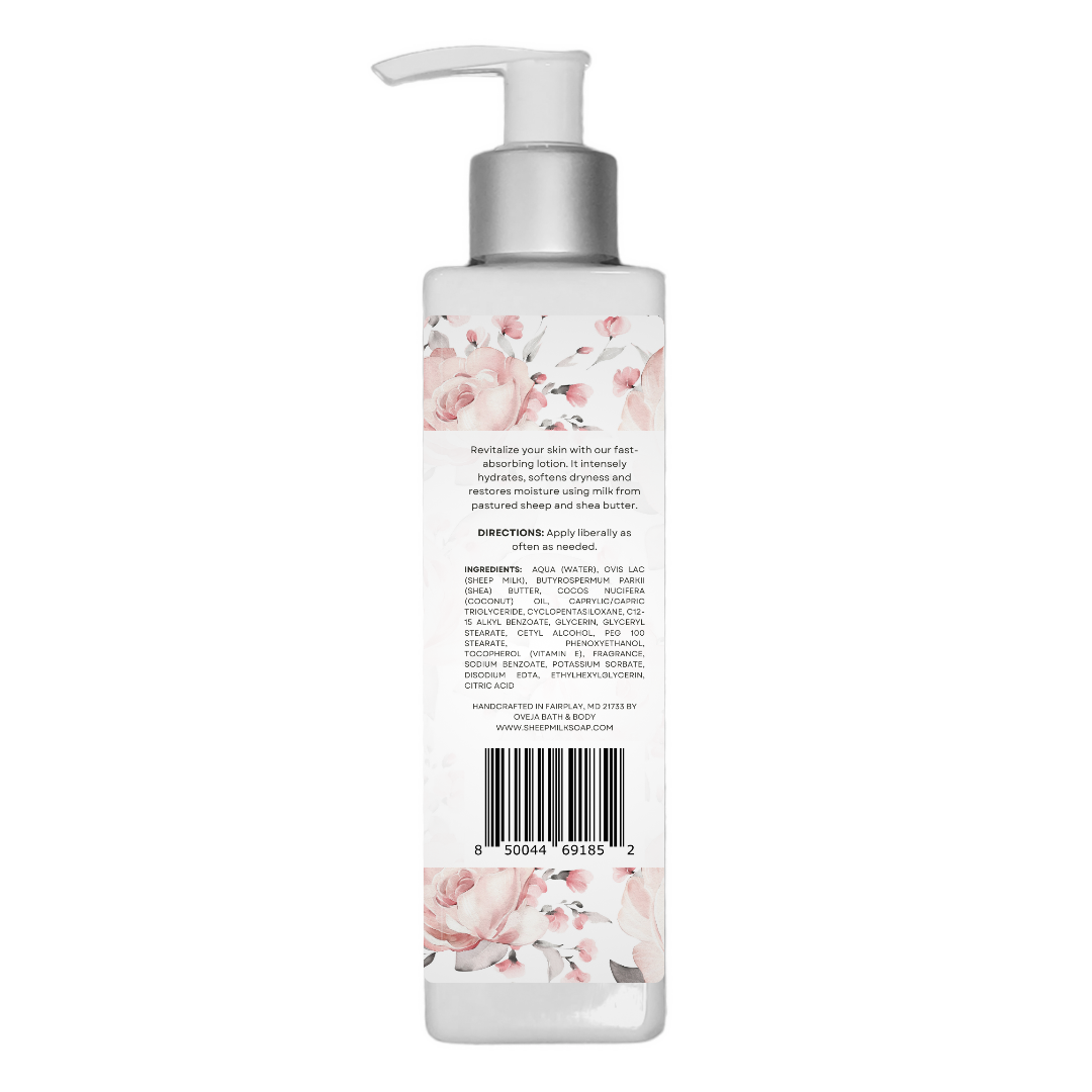 Rose Quartz Lotion with Sheep Milk