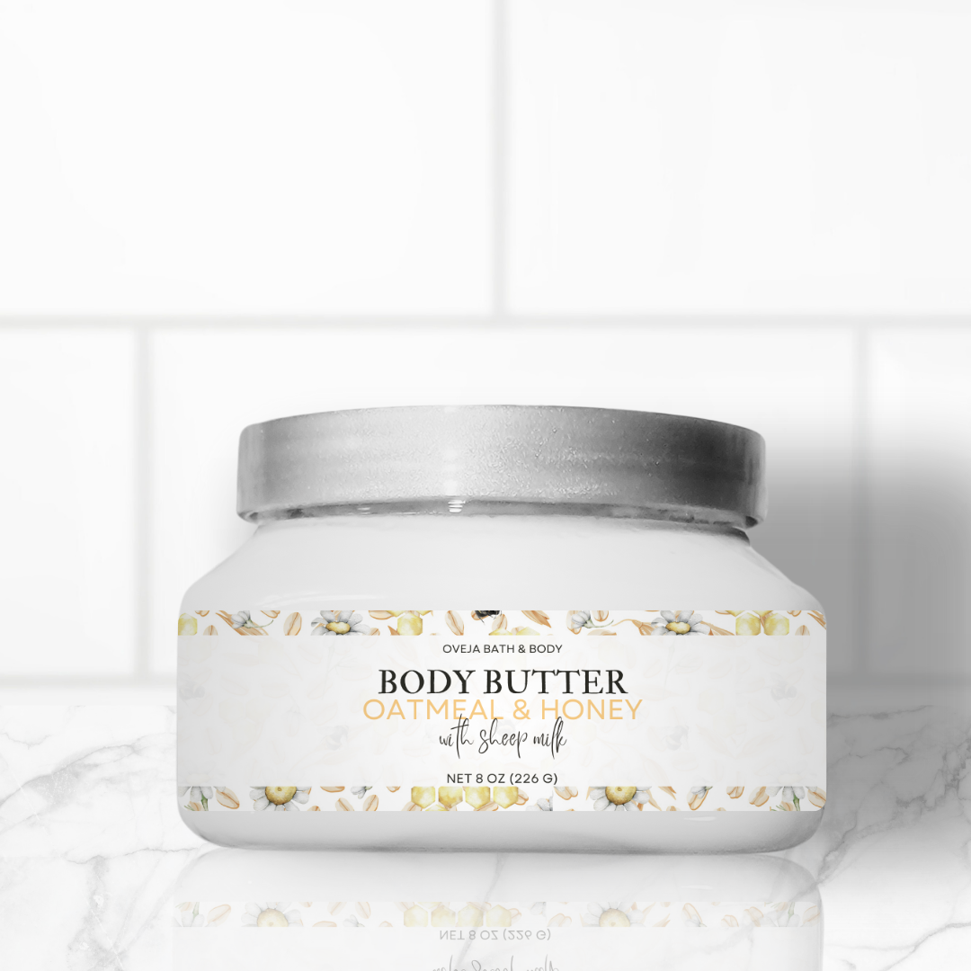 Oatmeal & Honey Body Butter with Sheep Milk