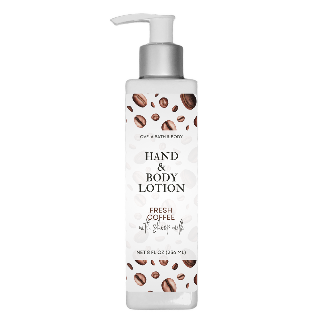 Fresh Coffee Lotion with Sheep Milk