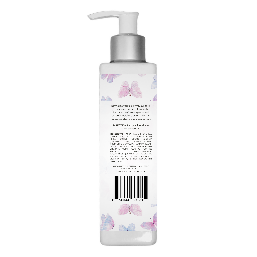 Butterfly Meadow Lotion with Sheep Milk