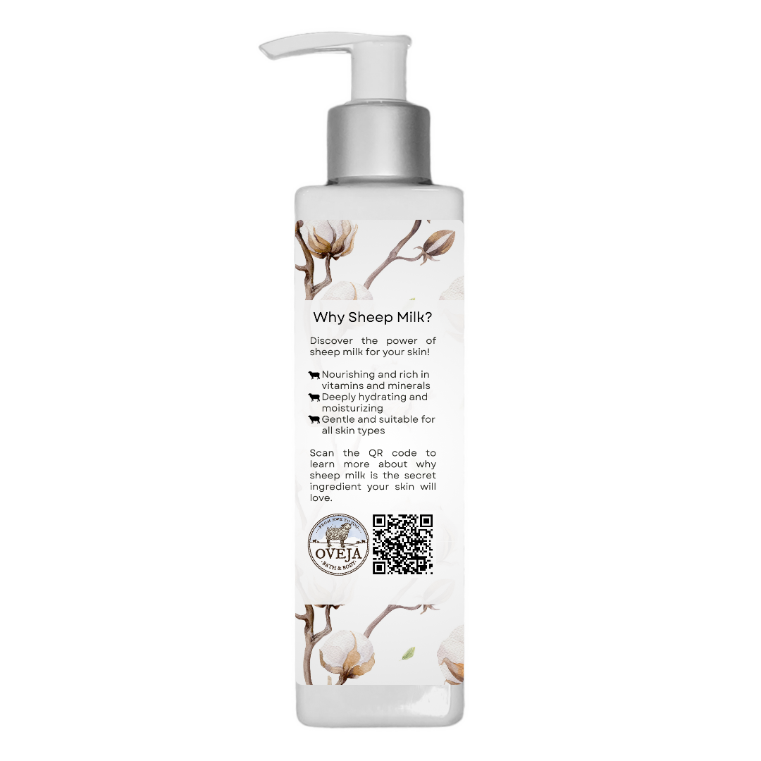 Clean Cotton Lotion with Sheep Milk