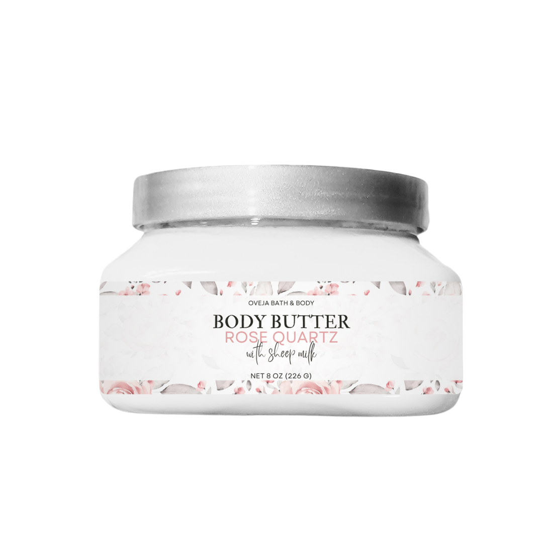 Rose Quartz Body Butter with Sheep Milk