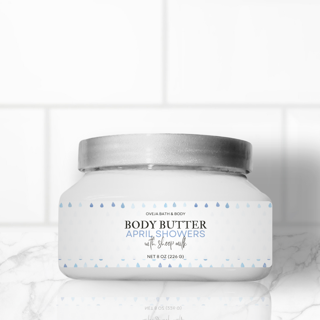 April Showers Body Butter with Sheep Milk