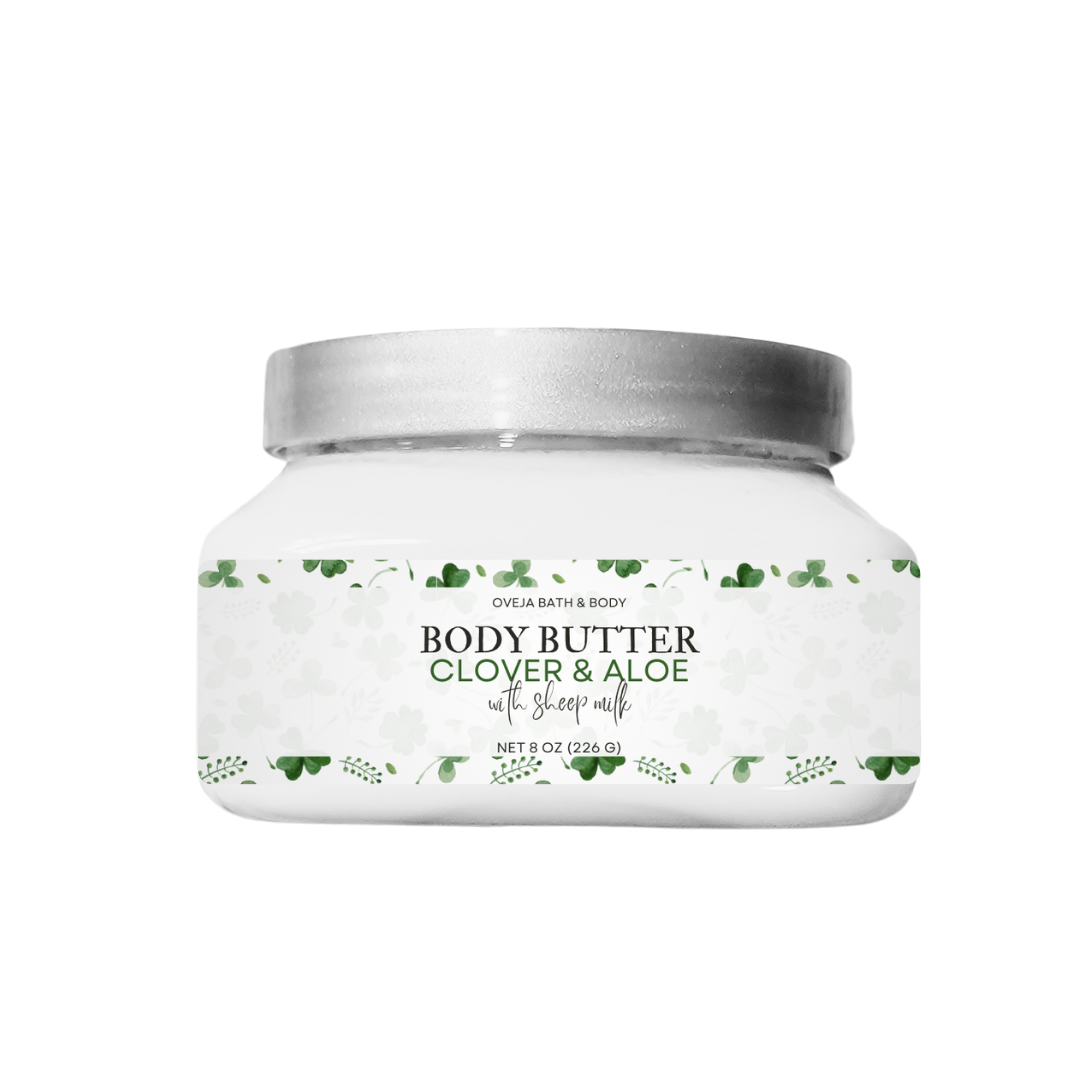 Clover & Aloe Body Butter with Sheep Milk