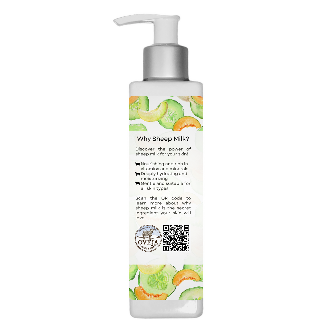 Cucumber Melon Lotion with Sheep Milk