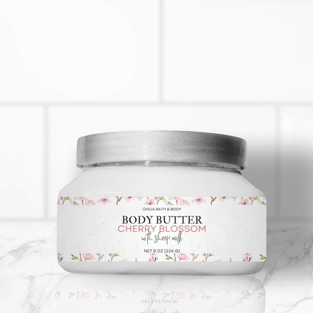 Cherry Blossom Body Butter with Sheep Milk