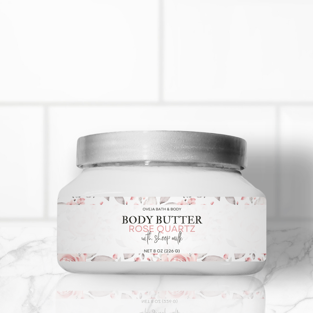 Rose Quartz Body Butter with Sheep Milk