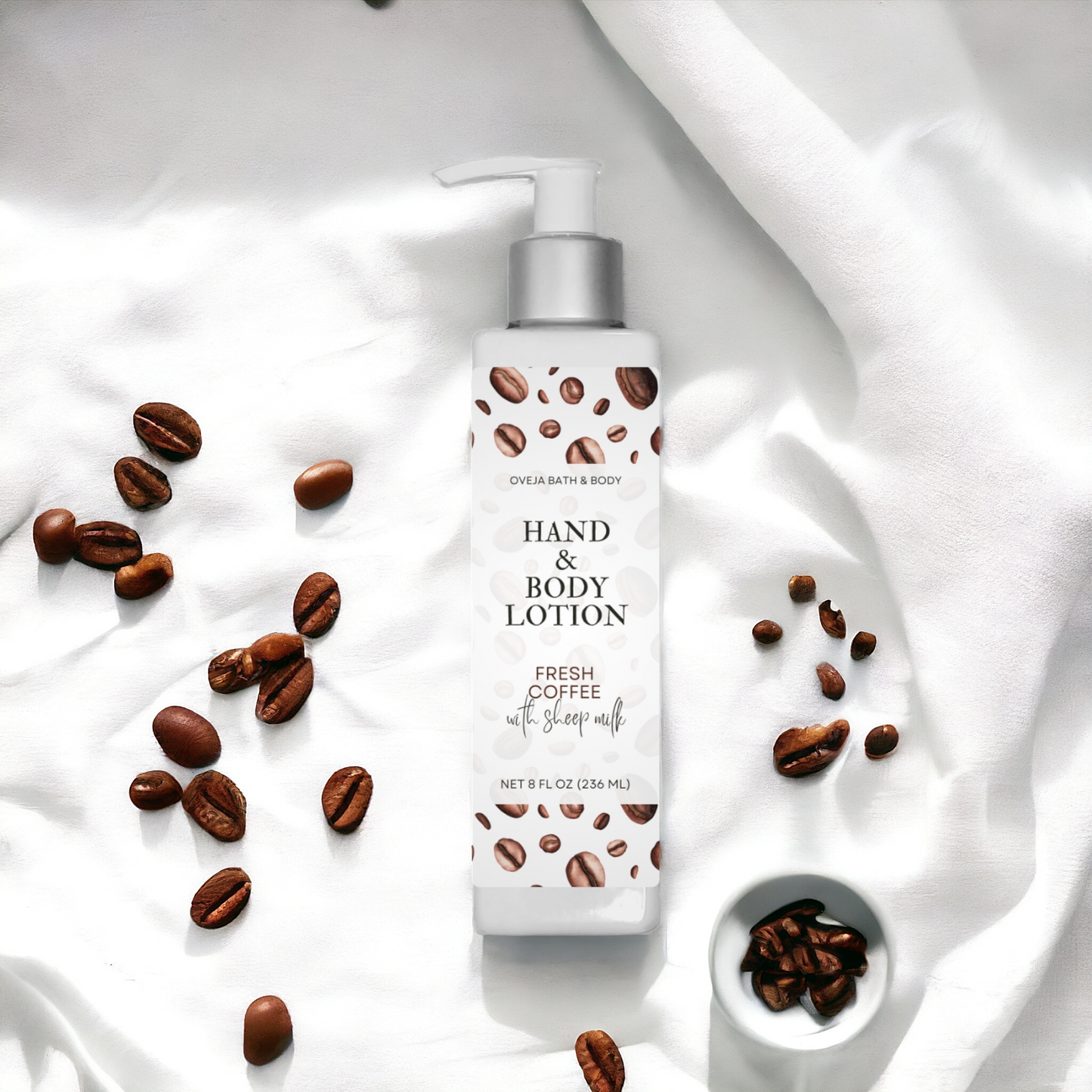 Fresh Coffee Lotion with Sheep Milk