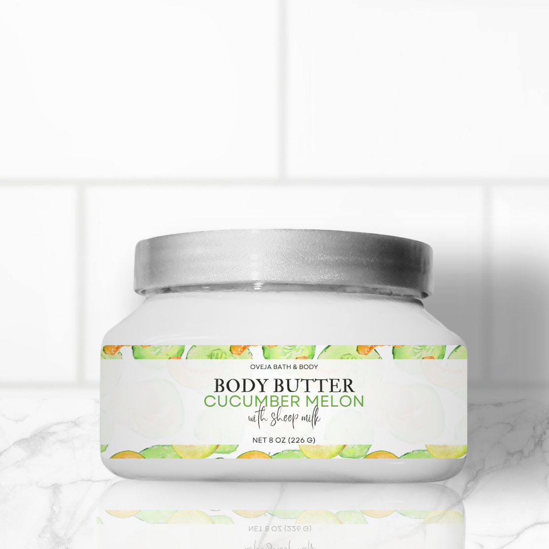 Cucumber Melon Body Butter with Sheep Milk