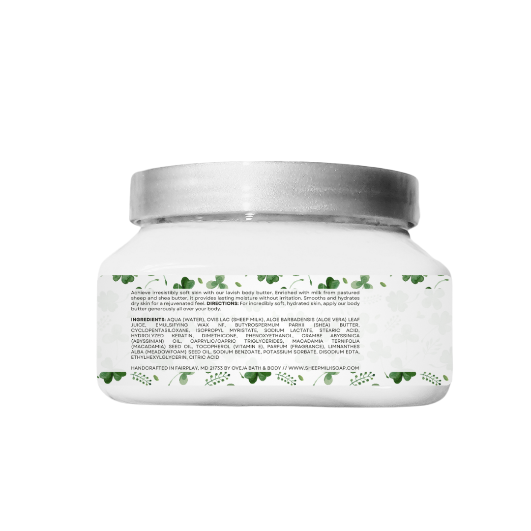 Clover & Aloe Body Butter with Sheep Milk