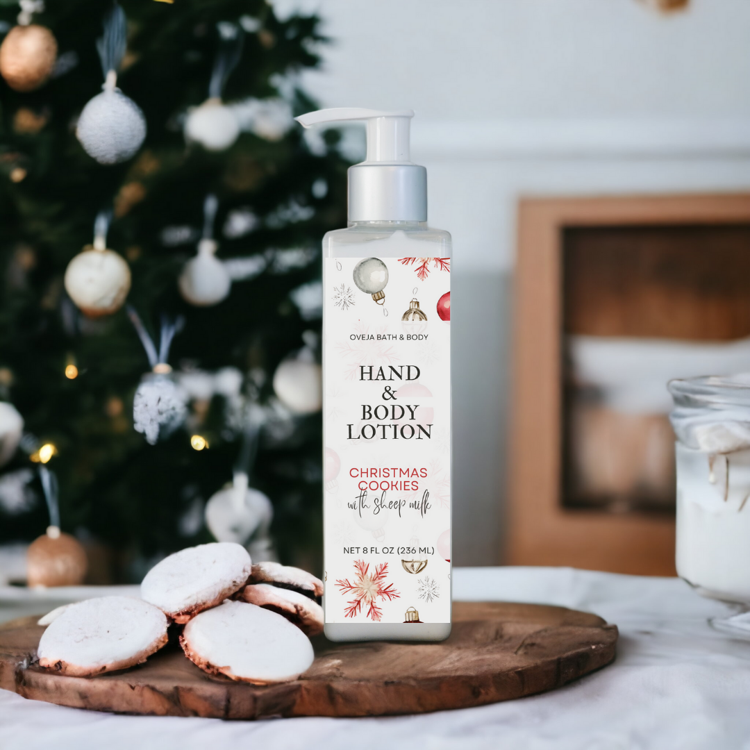 Christmas Cookies Lotion with Sheep Milk