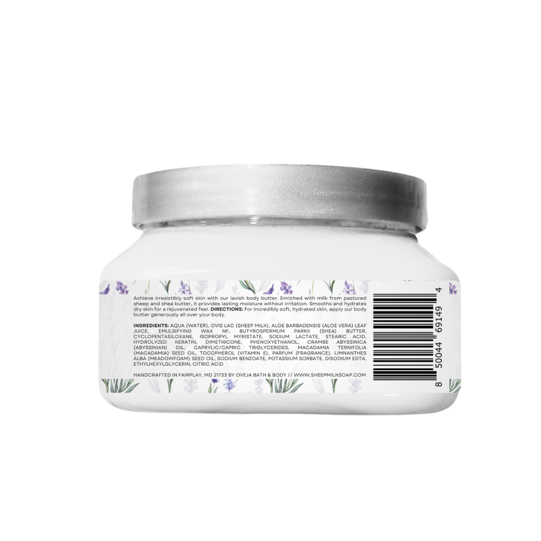 Lavender Body Butter with Sheep Milk