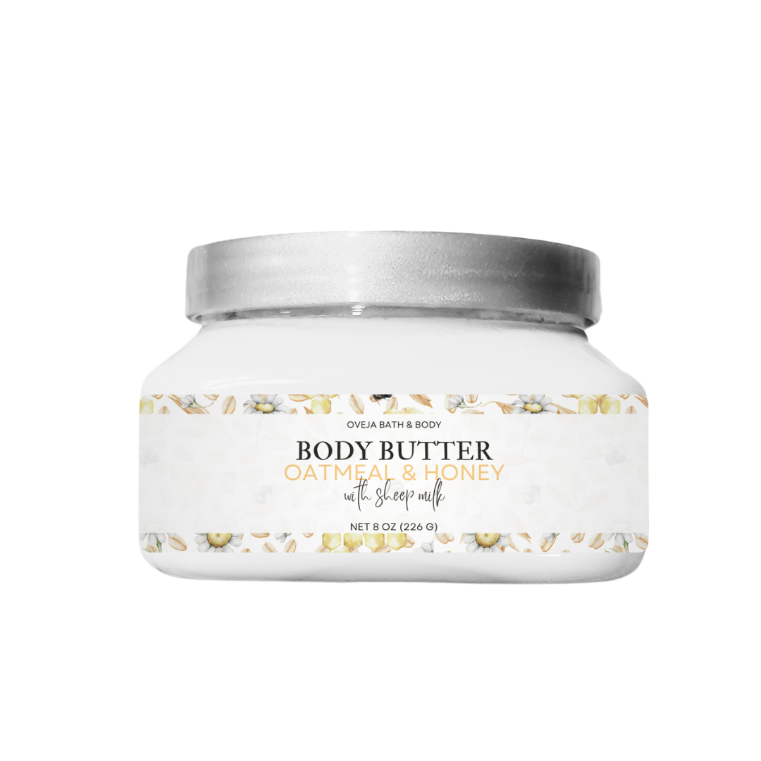Oatmeal & Honey Body Butter with Sheep Milk