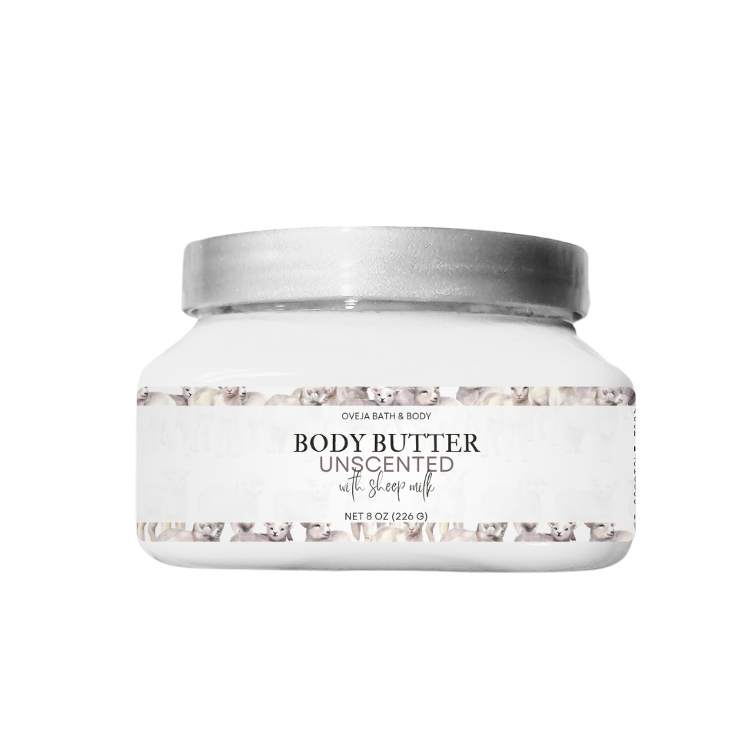 Unscented Body Butter with Sheep Milk