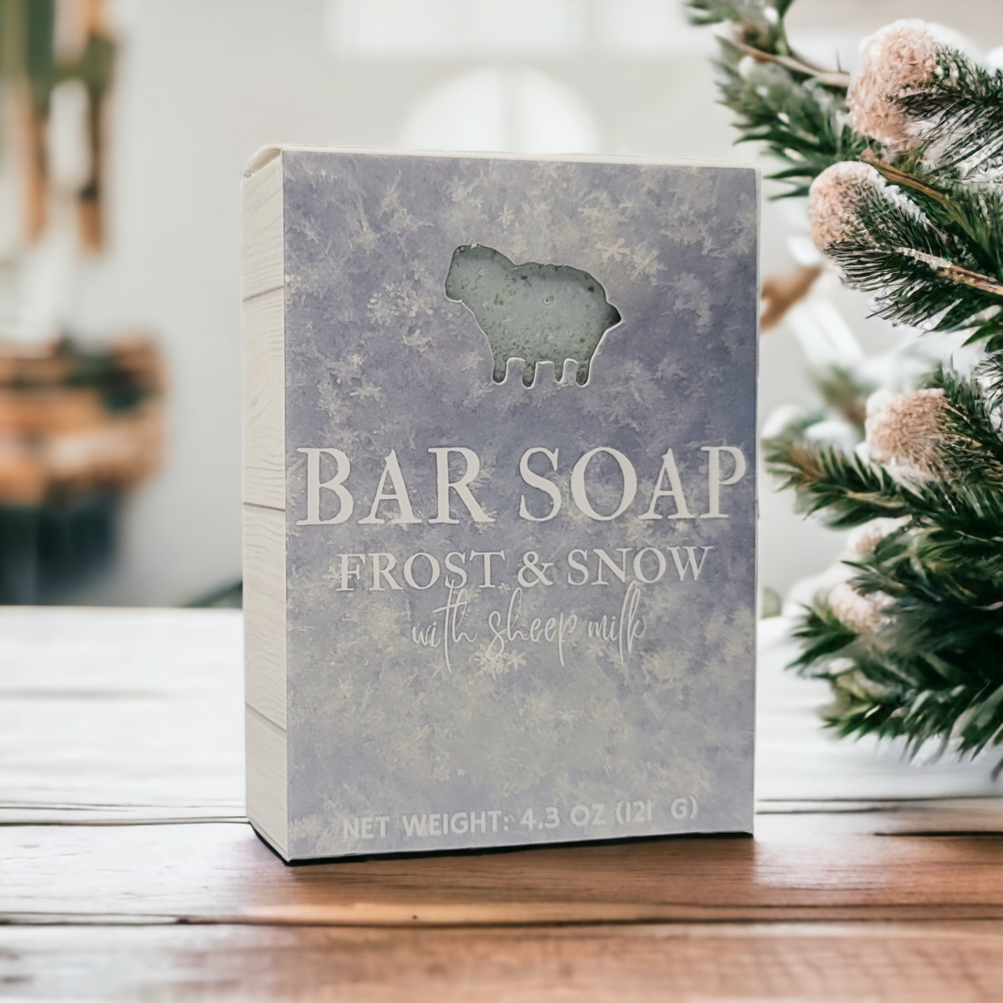 Frost & Snow Bar Soap with Sheep Milk