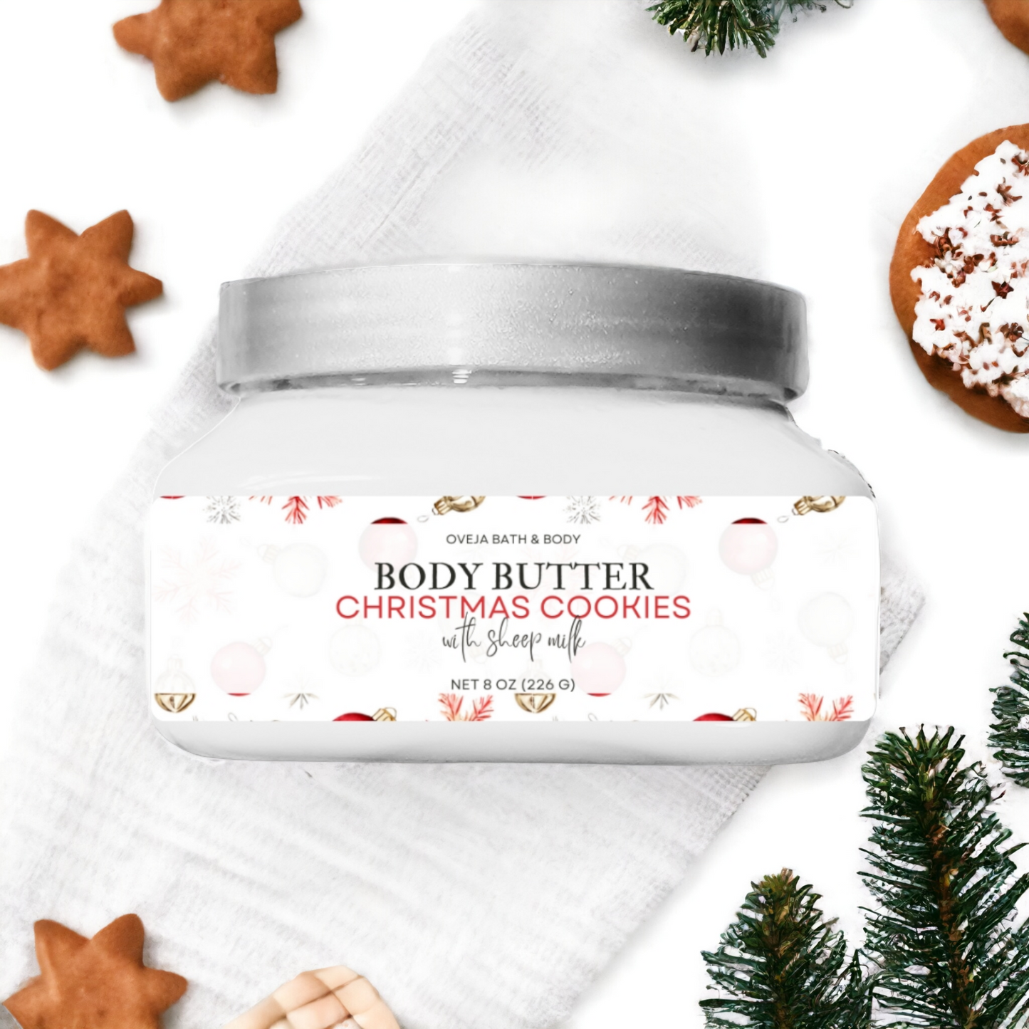 Christmas Cookies Body Butter with Sheep Milk