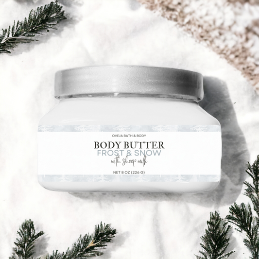 Frost & Snow Body Butter with Sheep Milk