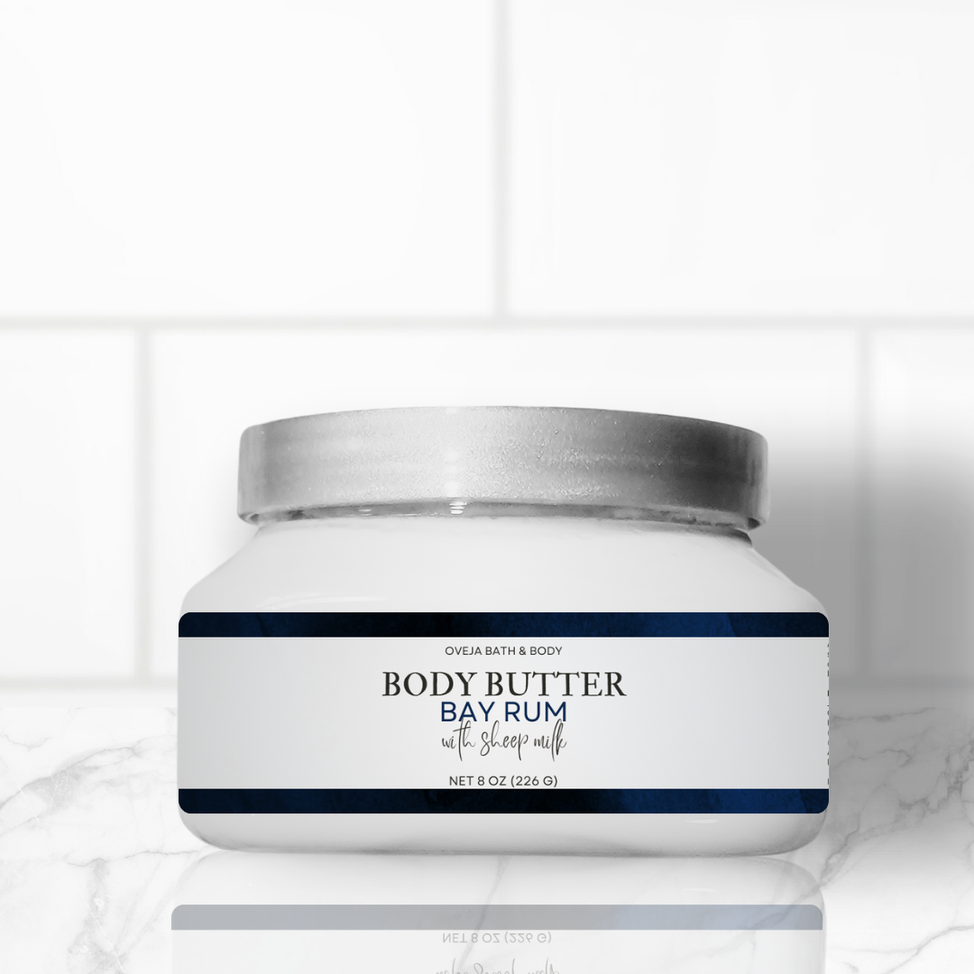 Bay Rum Body Butter with Sheep Milk