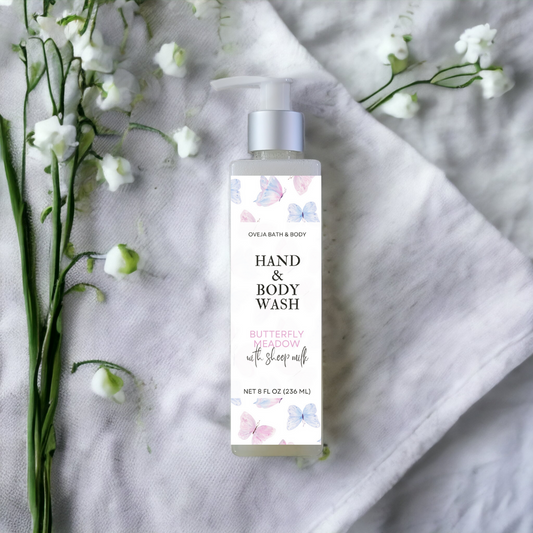 Butterfly Meadow Body Wash with Sheep Milk