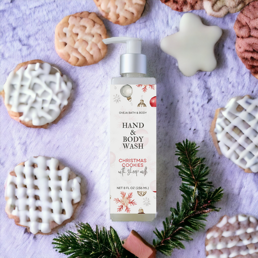 Christmas Cookies Body Wash with Sheep Milk