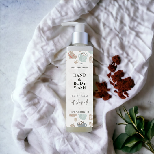 Hot Cocoa Body Wash with Sheep Milk
