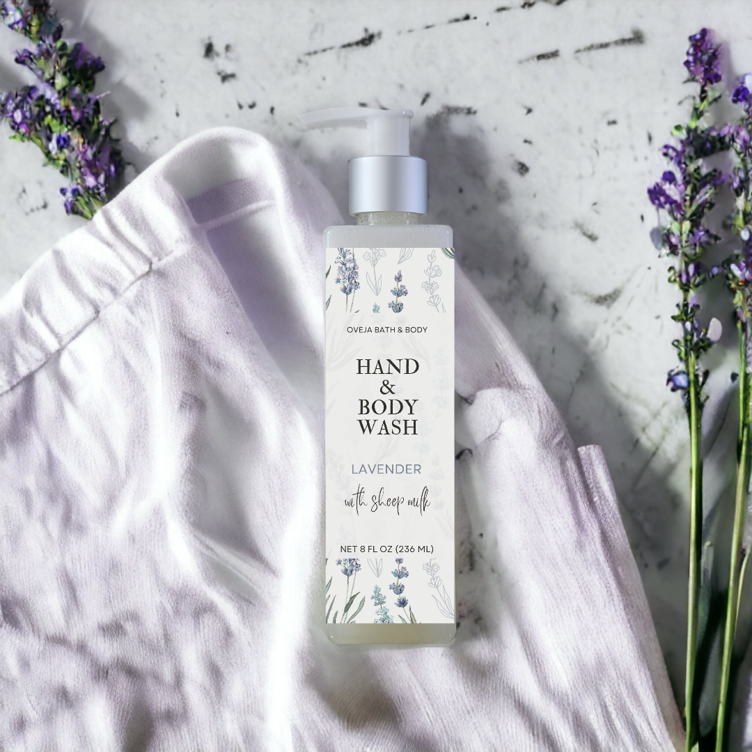 Lavender Body Wash with Sheep Milk