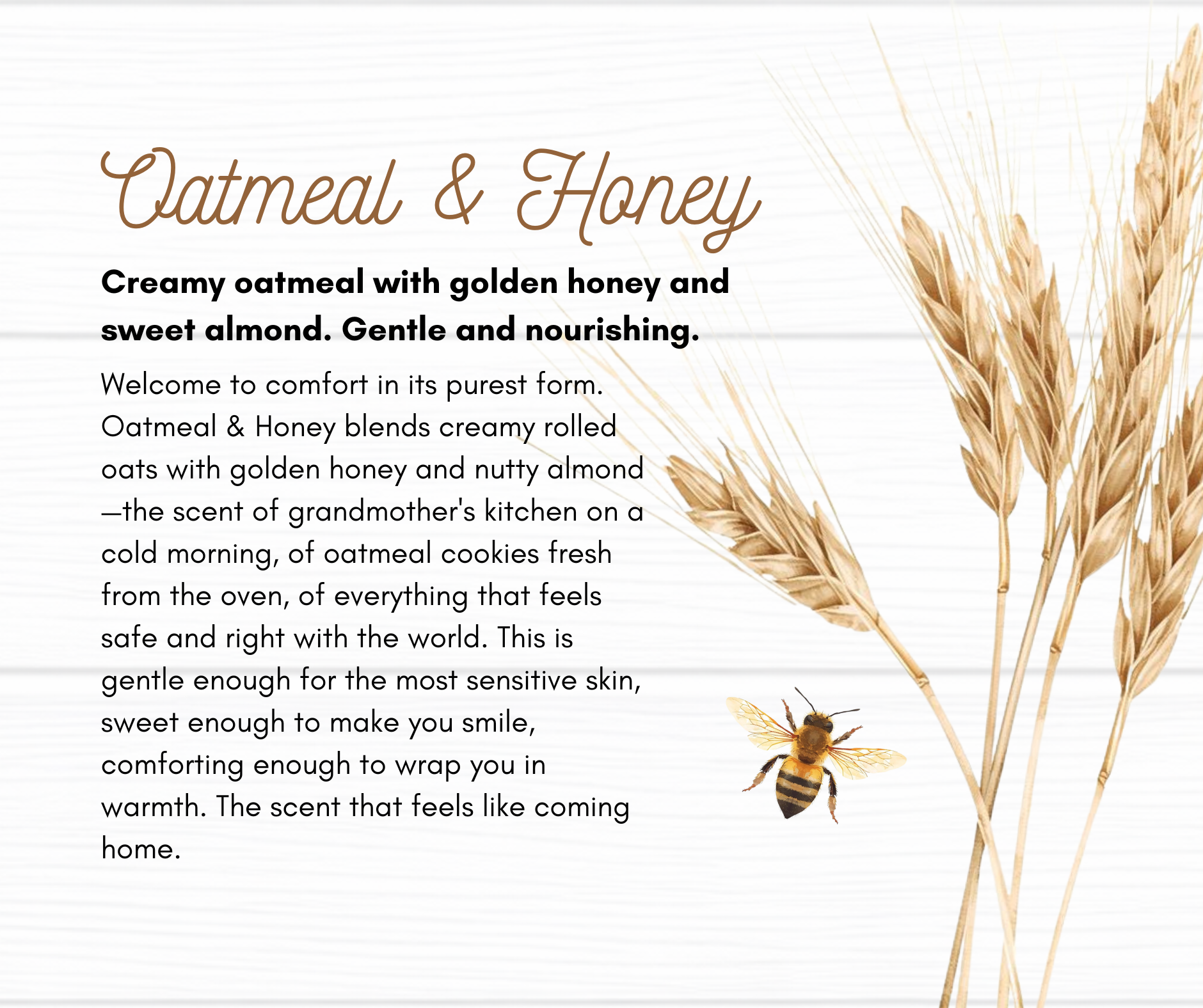 Oatmeal & Honey