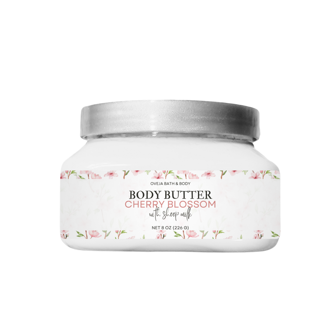 Cherry Blossom Body Butter with Sheep Milk