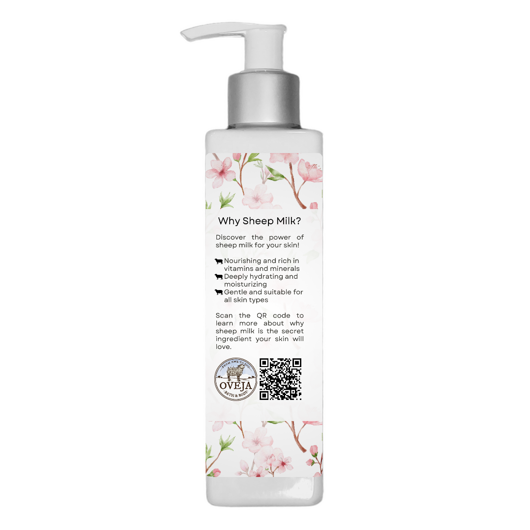 Cherry Blossom Lotion with Sheep Milk