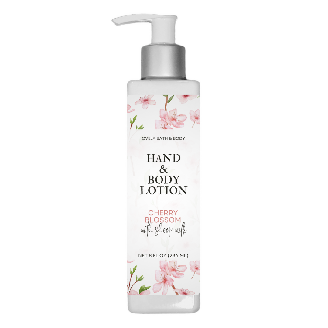 Cherry Blossom Lotion with Sheep Milk