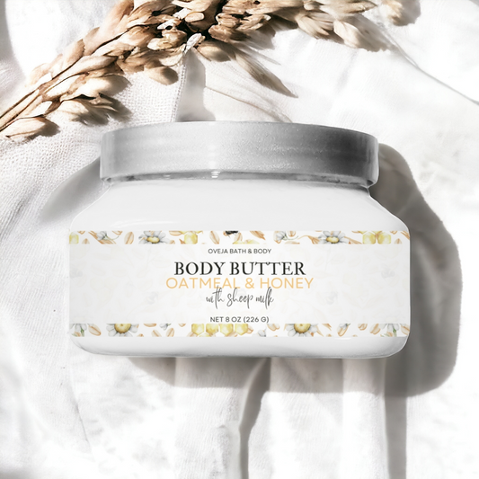 Oatmeal & Honey Body Butter with Sheep Milk