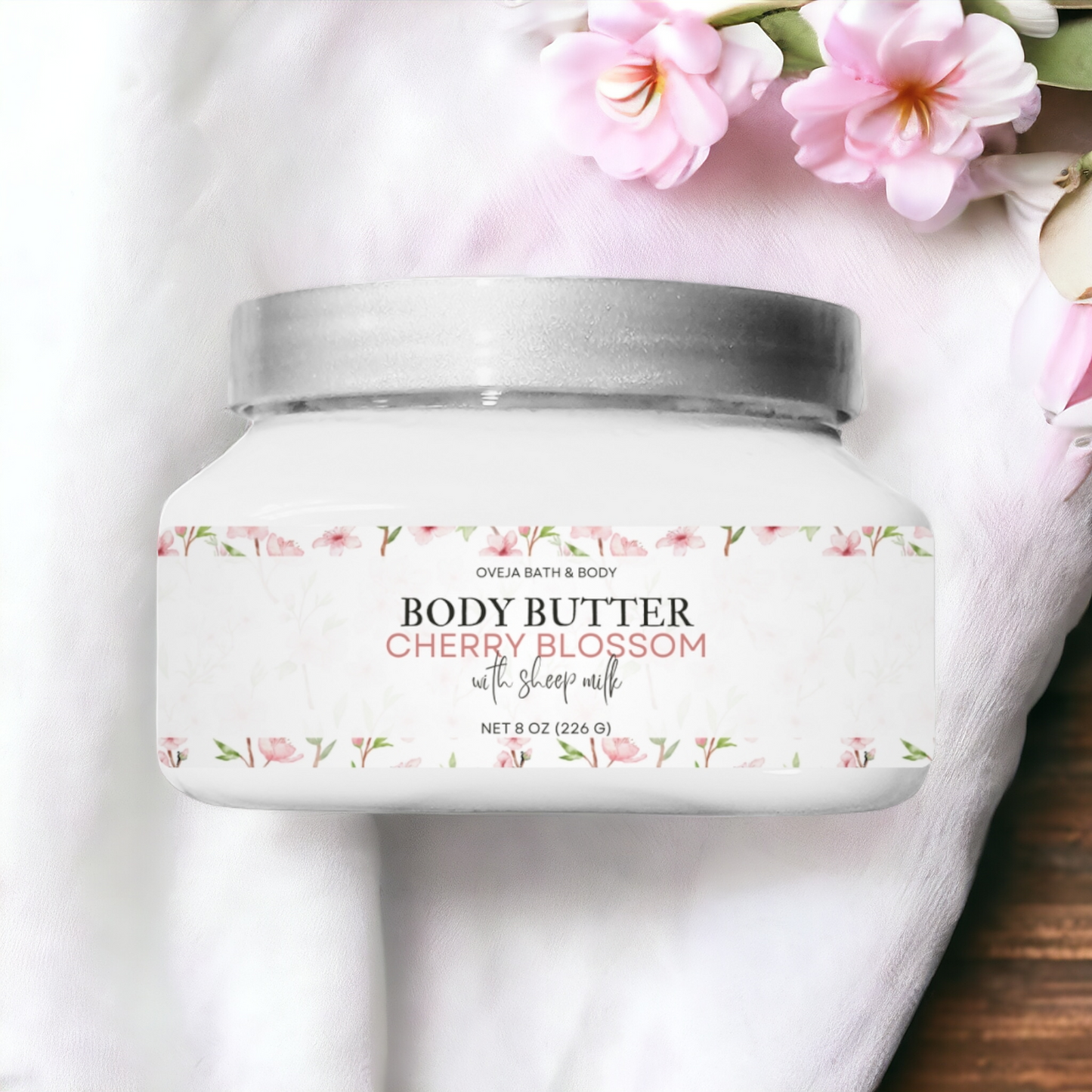 Cherry Blossom Body Butter with Sheep Milk