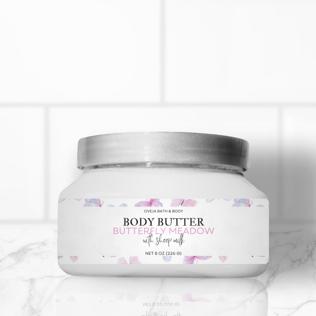 Butterfly Meadow Body Butter with Sheep Milk